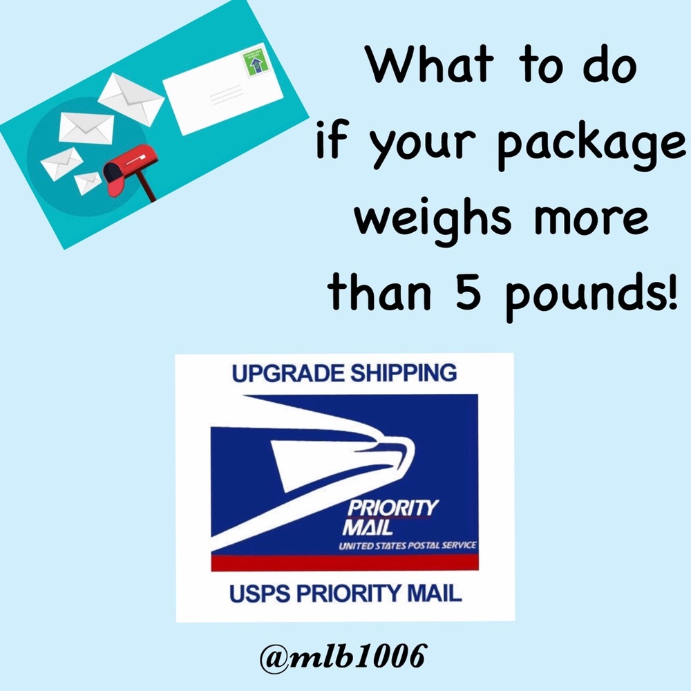 Packages over 10 lbs are not supported by Poshmark - Picture 1 of 6